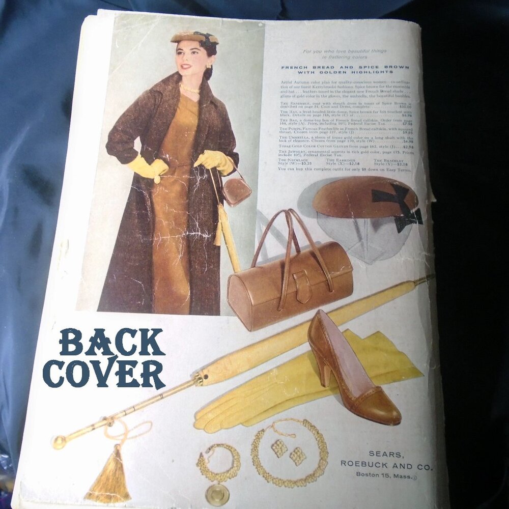 Vintage Sears Catalog 1956 Fall Winter - Picture 3 of 11